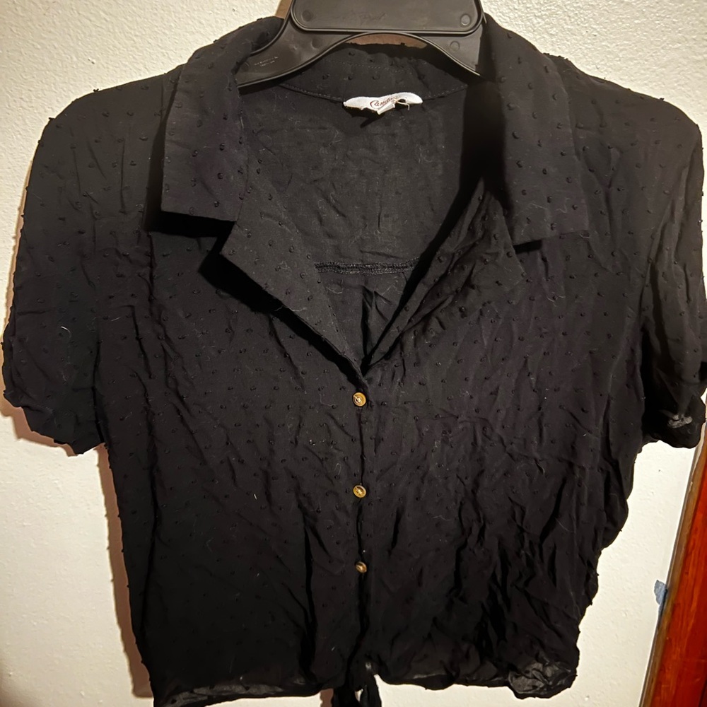 Black Short Sleeve Shirt